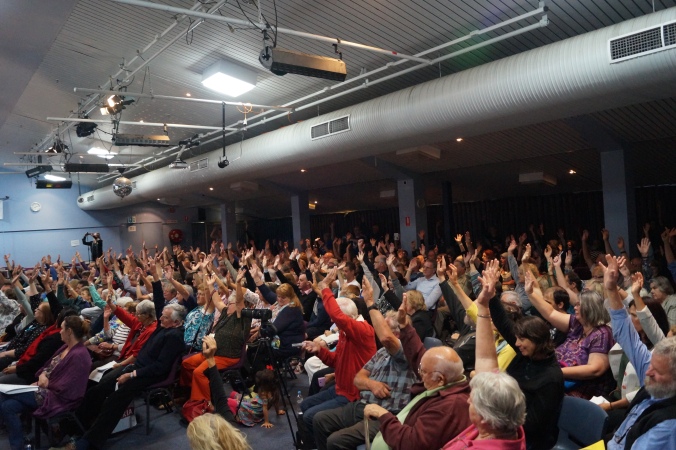 hands up for CSG free Central Coast